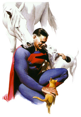 Superman & friends by Alex Ross