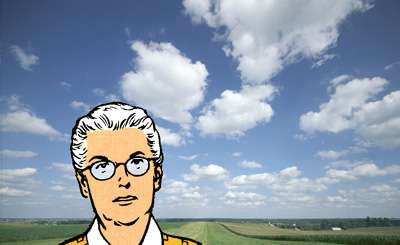 Martha Kent collage by Daughter of Krypton, original art by Curt Swan